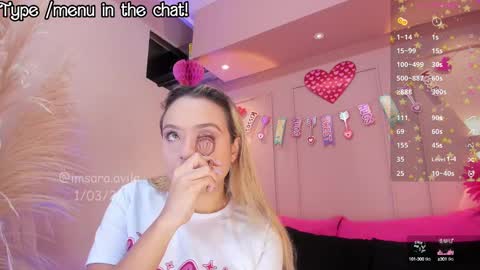 Snapshot of saraavila_ chatting on 03/01/25, 09:59 SaraAvila online show from 03/01/25, 09:59