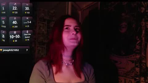 Scarlett online show from 11/21/25, 09:02
