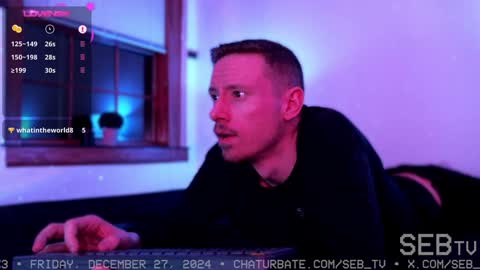 Snapshot of seb_tv chatting on 12/27/24, 08:02 Sebastian online show from 12/27/24, 08:02