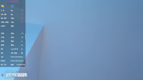 Snapshot of sebax_00 chatting on 11/27/25, 08:55 Sebastian online show from 11/27/25, 08:55