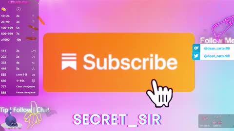 Dean Carter online show from 03/08/26, 10:57