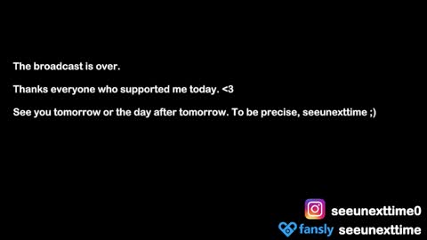 Snapshot of seeunexttime chatting on 02/03/25, 05:51 Jess online show from 02/03/25, 05:51