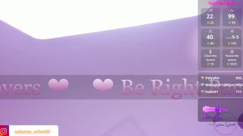 Selenne online show from 03/10/25, 01:01