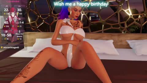Snapshot of sexy_scarlettx chatting on 09/13/25, 01:27 Scarlett online show from 09/13/25, 01:27
