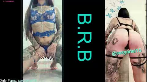 SexyAriel15 online show from 02/02/26, 05:00