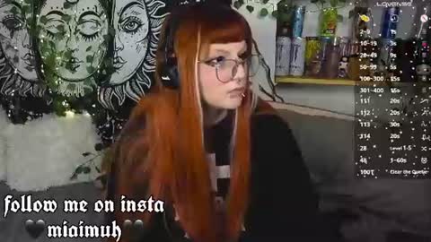 Mia online show from 07/17/26, 10:03