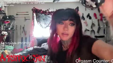 Mistrx Sin online show from 02/28/26, 08:10