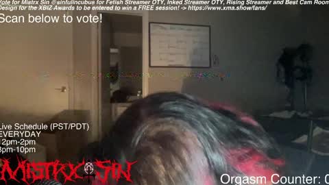 Mistrx Sin online show from 03/27/26, 03:56