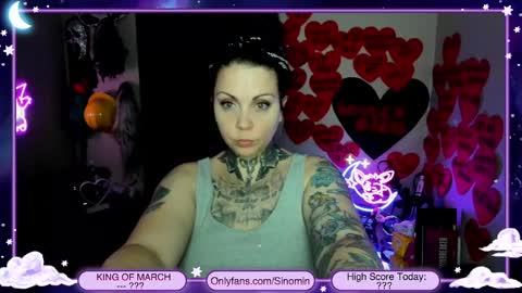 Snapshot of sinominx chatting on 03/02/25, 03:45 Sinomin online show from 03/02/25, 03:45
