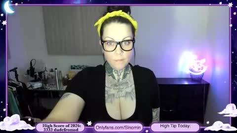 Sinomin online show from 01/17/26, 02:38