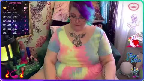 Snapshot of sirenwilde chatting on 02/22/26, 07:23 Siren Wilde online show from 02/22/26, 07:23