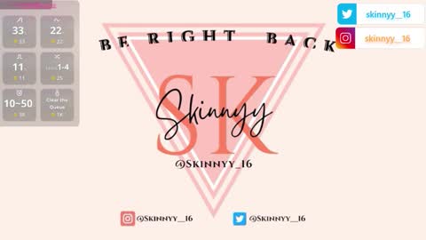 Snapshot of skinnyy_16 chatting on 12/16/25, 05:34 Skinny online show from 12/16/25, 05:34