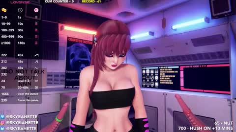 Snapshot of skyeanette chatting on 12/01/25, 02:16 SkyeAnette online show from 12/01/25, 02:16