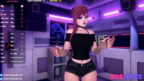 SkyeAnette online show from 04/11/26, 01:10