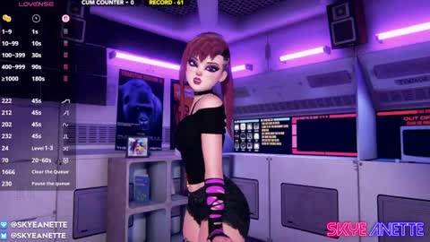 Snapshot of skyeanette chatting on 06/01/26, 01:07 SkyeAnette online show from 06/01/26, 01:07
