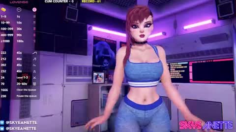 Snapshot of skyeanette chatting on 07/19/26, 01:09 SkyeAnette online show from 07/19/26, 01:09