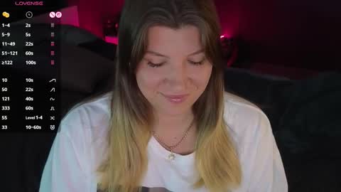 Snapshot of sofia__fairy chatting on 09/18/25, 08:27 Sofia Lush is active PVT is open Welcome to the world of pleasure online show from 09/18/25, 08:27