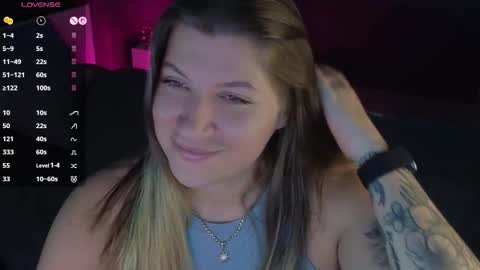 Snapshot of sofia__fairy chatting on 09/22/25, 08:49 Sofia Lush is active PVT is open Welcome to the world of pleasure online show from 09/22/25, 08:49