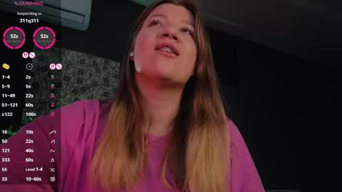 Snapshot of sofia__fairy chatting on 10/14/25, 09:54 Sofia Lush is active PVT is open Welcome to the world of pleasure online show from 10/14/25, 09:54