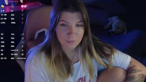 Snapshot of sofia__fairy chatting on 10/27/25, 12:31 Sofia Lush is active PVT is open Welcome to the world of pleasure online show from 10/27/25, 12:31