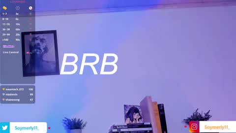 Snapshot of soymerly11_ chatting on 01/24/25, 10:43 Independent Model Merly online show from 01/24/25, 10:43