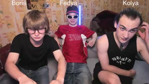 Boris  Fedya  Kolya online show from 06/06/26, 06:23