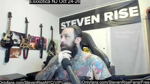 StevenRiseNYC online show from 10/22/25, 12:38