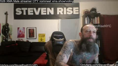 Snapshot of stevenrisenyc chatting on 05/06/26, 01:03 StevenRiseNYC online show from 05/06/26, 01:03