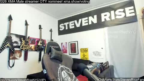 Snapshot of stevenrisenyc chatting on 05/06/26, 01:05 StevenRiseNYC online show from 05/06/26, 01:05