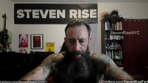 Snapshot of stevenrisenyc chatting on 05/21/26, 12:56 StevenRiseNYC online show from 05/21/26, 12:56