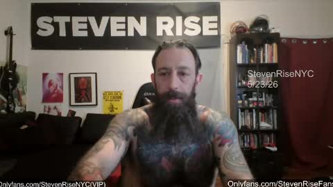 Snapshot of stevenrisenyc chatting on 05/23/26, 12:53 StevenRiseNYC online show from 05/23/26, 12:53