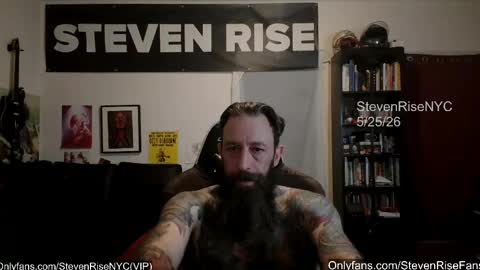 Snapshot of stevenrisenyc chatting on 05/25/26, 10:54 StevenRiseNYC online show from 05/25/26, 10:54