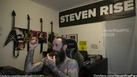 Snapshot of stevenrisenyc chatting on 05/26/26, 11:56 StevenRiseNYC online show from 05/26/26, 11:56