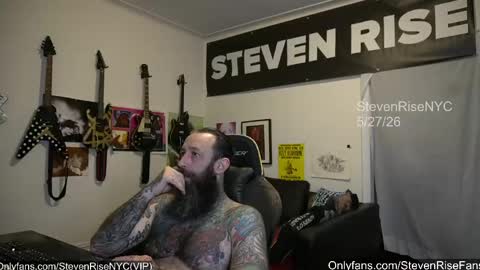 Snapshot of stevenrisenyc chatting on 05/28/26, 12:52 StevenRiseNYC online show from 05/28/26, 12:52