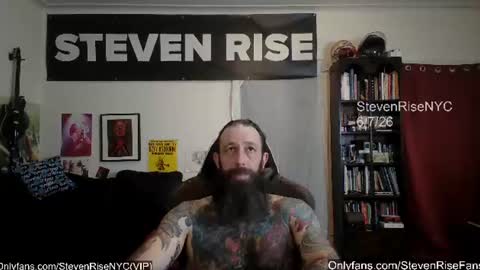 Snapshot of stevenrisenyc chatting on 06/08/26, 11:27 StevenRiseNYC online show from 06/08/26, 11:27