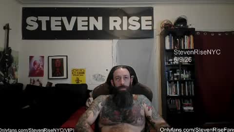 Snapshot of stevenrisenyc chatting on 06/10/26, 12:37 StevenRiseNYC online show from 06/10/26, 12:37