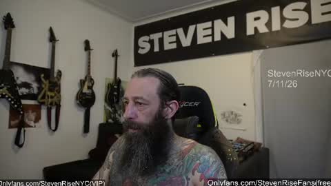 Snapshot of stevenrisenyc chatting on 07/11/26, 11:57 StevenRiseNYC online show from 07/11/26, 11:57