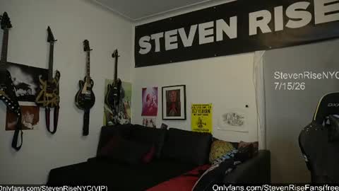 Snapshot of stevenrisenyc chatting on 07/16/26, 10:32 StevenRiseNYC online show from 07/16/26, 10:32