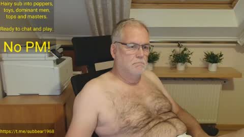 subbear1968 online show from 07/03/26, 08:48