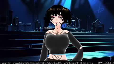 Snapshot of sublimelive chatting on 02/25/25, 11:44 godess Onix online show from 02/25/25, 11:44