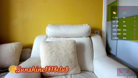 Snapshot of sunshine1818club chatting on 02/24/25, 07:00 Angela Sunshine1818club online show from 02/24/25, 07:00