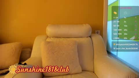 Snapshot of sunshine1818club chatting on 02/24/25, 10:04 Angela Sunshine1818club online show from 02/24/25, 10:04