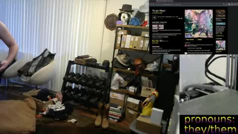 im not actually a man my pronouns are theythem online show from 03/23/26, 06:45