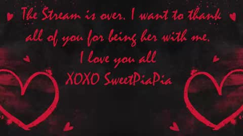 sweetpiapia online show from 02/23/25, 10:09