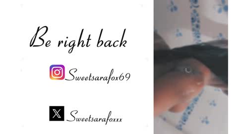 Snapshot of sweetsarafoxxx chatting on 02/01/25, 04:03 Sara Sofia Libra online show from 02/01/25, 04:03