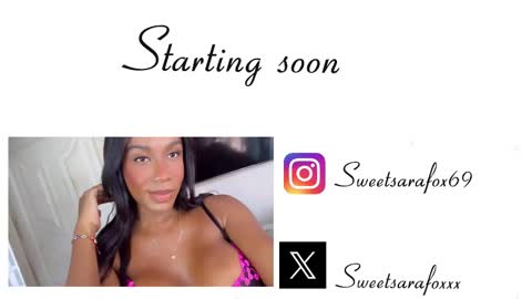 Snapshot of sweetsarafoxxx chatting on 09/20/25, 02:01 Sara Sofia Libra online show from 09/20/25, 02:01