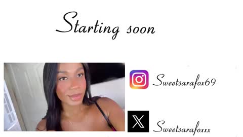 Snapshot of sweetsarafoxxx chatting on 09/21/25, 07:04 Sara Sofia Libra online show from 09/21/25, 07:04