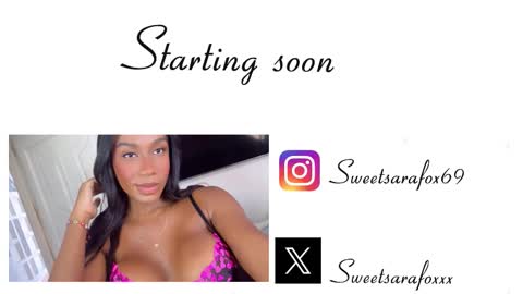 Snapshot of sweetsarafoxxx chatting on 10/20/25, 05:02 Sara Sofia Libra online show from 10/20/25, 05:02