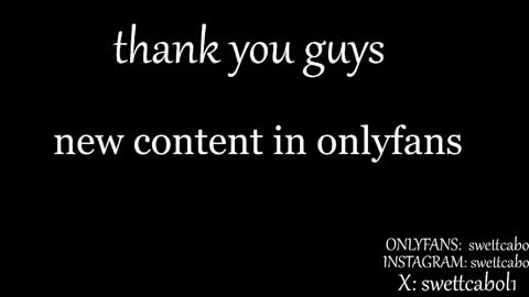 swettcabol online show from 04/16/26, 09:39