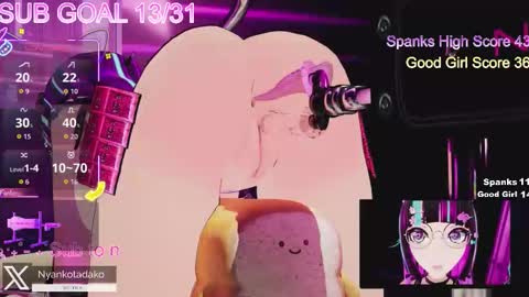 Tadako Nyanko online show from 03/16/26, 01:33